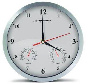ESPERANZA EHC008W WALL CLOCK WASHINGTON WHITE ESPERANZA EHC008W WALL CLOCK WASHINGTON WHITE