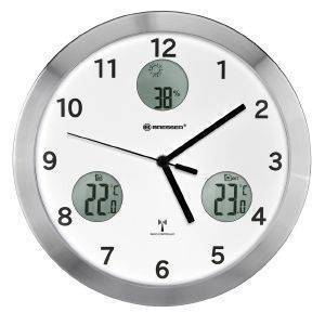 BRESSER MYTIME IO WALL CLOCK 30CM WHITE