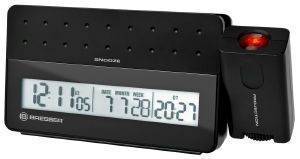 BRESSER MYTIME PRO PROJECTION ALARM CLOCK BLACK 8010030