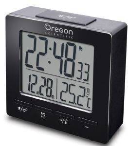 OREGON SCIENTIFIC RM511 RADIO CONTROLLED ALARM CLOCK BLACK