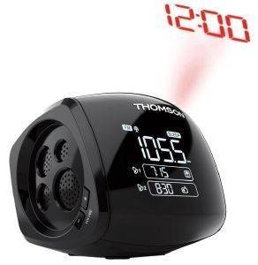 THOMSON CP280 ALARM CLOCK RADIO WITH PROJECTOR BLACK