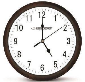 ESPERANZA ESPERANZA EHC015W WALL CLOCK LOS ANGELES WHITE