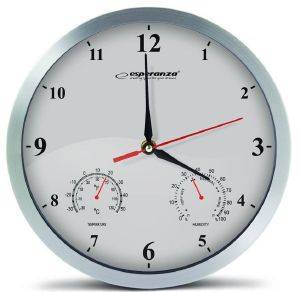 ESPERANZA EHC008W WALL CLOCK WASHINGTON WHITE