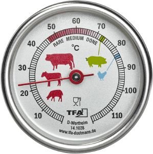 TFA 14.1028 MEAT THERMOMETER STAINLESS STEEL