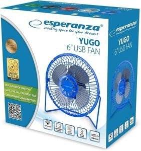 ESPERANZA EA149B AIR FAN 6\' USB YUGO BLUE