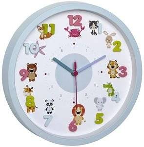 TFA 60.3051.14 LITTLE ANIMAL KIDS WALL CLOCK