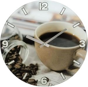 HAMA 136217 WALL CLOCK COFFEE HAMA 136217 WALL CLOCK COFFEE