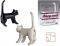 SHARP-END CAT PENCIL SHARPENER WHITE