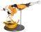STREET FIGHTER CHUN LI ACTION FIGURE ORANGE