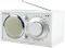 KONIG HAV-TR 12 RETRO TABLE RADIO WHITE