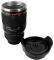 THUMPS UP TRAVEL LENS MUG BLACK