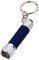 ARCAS 30700002 ALUMINIUM 3 LED TORCH LIGHT WITH KEY CHAIN BLUE