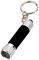 ARCAS 30700002 ALUMINIUM 3 LED TORCH LIGHT WITH KEY CHAIN BLACK