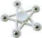 SPINNER FIVE STAR 5 METAL BALL WHITE