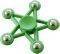 SPINNER FIVE STAR 5 METAL BALL GREEN