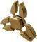SPINNER  LARGE FLOWER STAR GOLD