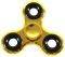 FIDGET SPINNER TOY - GOLD/BLACK METAL