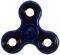 FIDGET SPINNER TOY - BLUE/BLACK METAL