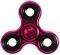 FIDGET SPINNER TOY - PINK/BLACK METAL