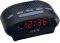 LENCO ICR-210 FM CLOCK RADIO BLACK