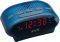 LENCO ICR-210 FM CLOCK RADIO BLUE