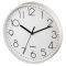 HAMA 123166 PG-220 WALL CLOCK SILENT WHITE