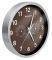 BRESSER MYTIME THERMO-/ HYGRO- WALL CLOCK 25CM BROW