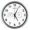BRESSER MYTIME THERMO-/ HYGRO- WALL CLOCK 25C...