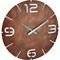 TFA 60.3536.08 WALL CLOCK CONTOUR RUST / WHIT...