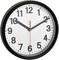 TFA 60.3538.01 ANALOGUE RADIO WALL CLOCK BLAC...