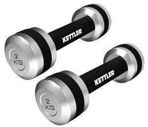 ΒΑΡΑΚΙΑ ΧΡΩΜΙΟΥ KETTLER (7371-060) 2 X 2 KG ΒΑΡΑΚΙΑ ΧΡΩΜΙΟΥ KETTLER (7371-060) 2 X 2 KG