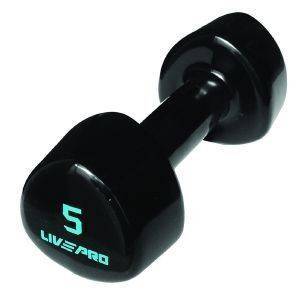   LIVEPRO LP8070 STUDIO DUMBBELL () (2 X 5 KG)