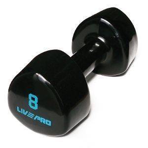   LIVEPRO LP8070 STUDIO DUMBBELL () (2 X 8 KG)