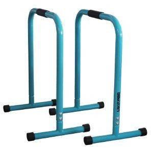 LIVEPRO ΠΑΡΑΛΛΗΛΕΣ ΒΑΣΕΙΣ ΒΥΘΙΣΕΩΝ LIVEPRO Β-8161 PARALLETTES ΜΠΛΕ