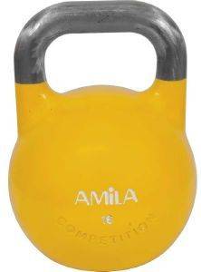 KETTLEBELL AMILA ΑΓΩΝΙΣΤΙΚΟ ΚΙΤΡΙΝΟ (16 KG) KETTLEBELL AMILA ΑΓΩΝΙΣΤΙΚΟ ΚΙΤΡΙΝΟ (16 KG)