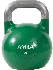 KETTLEBELL AMILA ΑΓΩΝΙΣΤΙΚΟ ΠΡΑΣΙΝΟ (24 KG) KETTLEBELL AMILA ΑΓΩΝΙΣΤΙΚΟ ΠΡΑΣΙΝΟ (24 KG)