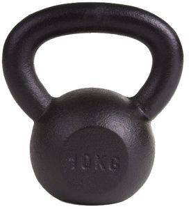 KETTLEBELL OPTIMUM BLACK MATT (10 KG)