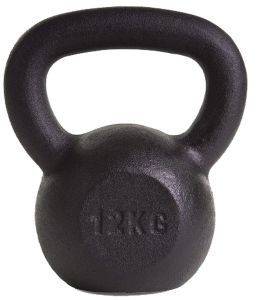 KETTLEBELL OPTIMUM BLACK MATT (12 KG)