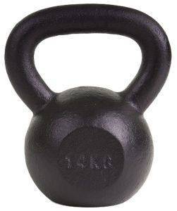 KETTLEBELL OPTIMUM BLACK MATT (14 KG)