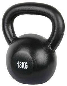 KETTLEBELL OPTIMUM BLACK MATT (18 KG)