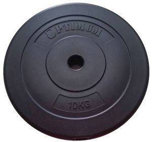 ΔΙΣΚΟΣ ΠΛΑΣΤΙΚΟΠΟΙΗΜΕΝΟΣ OPTIMUM ΜΑΥΡΟΣ Φ28 (10 KG) ΔΙΣΚΟΣ ΠΛΑΣΤΙΚΟΠΟΙΗΜΕΝΟΣ OPTIMUM ΜΑΥΡΟΣ Φ28 (10 KG)