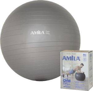 ΜΠΑΛΑ ΓΥΜΝΑΣΤΙΚΗΣ AMILA GYMBALL ΓΚΡΙ (75 CM) ΜΠΑΛΑ ΓΥΜΝΑΣΤΙΚΗΣ AMILA GYMBALL ΓΚΡΙ (75 CM)