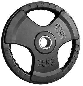 OPTIMUM ΔΙΣΚΟΣ OPTIMUM RUBBER Φ50 ΜΑΥΡΟΣ (25 KG)