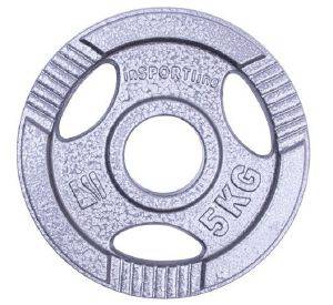 INSPORTLINE ΟΛΥΜΠΙΑΚΟΣ ΔΙΣΚΟΣ INSPORTLINE ΜΑΝΤΕΜΙ ΓΚΡΙ Φ50 (5KG)