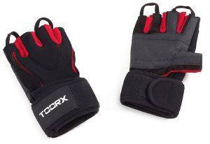 TOORX ΓΑΝΤΙΑ ΠΕΡΙΚΑΡΠΙΑ TOORX AHF-035 ΜΑΥΡΑ/ΚΟΚΚΙΝΑ (L)