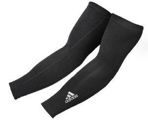 ΜΑΝΙΚΙA (2 ΤΜΧ) ADIDAS COMPRESSION ARM SLEEVES ΜΑΥΡΑ (S/M)