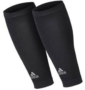  (2 ) ADIDAS COMPRESSION CALF SLEEVES  (L/XL)