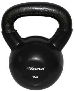 ΒΑΡΟΣ KETTLEBELL PEGASUS Β-1003 ΒΙΝΥΛΙΟΥ ΜΑΥΡΟ (6 KG) ΒΑΡΟΣ KETTLEBELL PEGASUS Β-1003 ΒΙΝΥΛΙΟΥ ΜΑΥΡΟ (6 KG)