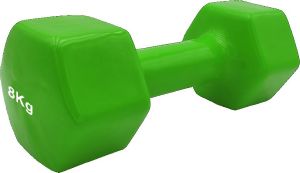  LIGA SPORT VINYL DUMBBELL  (8 KG)