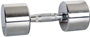   INSPORTLINE CROSSTEEL CHROME DUMBBELL (8 KG)